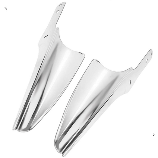 Front Fork Mount Wind Deflectors Compatible with 1995-2023 Harley Electra Glide Road King Street Glide