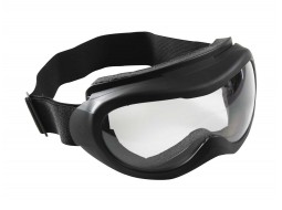 ROTHCO TACTICAL GOGGLES-BLK W/CLEAR LENS / 'CE' 