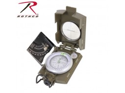 ROTHCO DELUXE OD MARCHING COMPASS 
