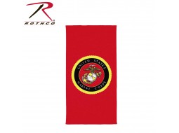 ROTHCO BEACH TOWEL-MILITARY INSIGNIA / 30''X60'' 