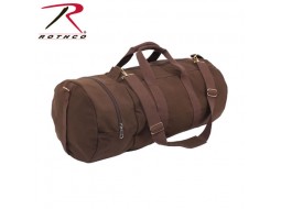 CANVAS DOUBLE ENDER SPORTS BAG - EARTH BROWN/30''