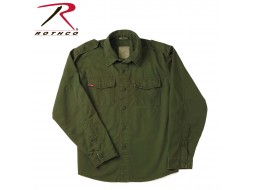 ROTHCO VINTAGE BDU SHIRT - OLIVE DRAB  