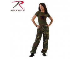 ROTHCO WMNS VINTAGE PARATROOPER FATIGUES - CAMO 