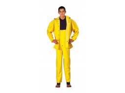ROTHCO DELUXE PVC RAINSUIT - YELLOW    