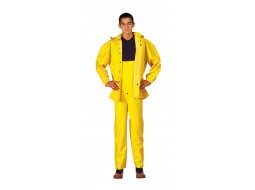 ROTHCO DELUXE PVC RAINSUIT - YELLOW    