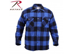 ROTHCO BUFFALO PLAID SHERPA LINED JACKET   