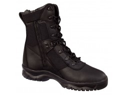ROTHCO FORCED ENTRY SIDE ZIP TACT BOOT / 8''-BLK 