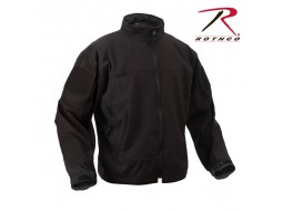 ROTHCO COVERT OPS LT WEIGHT SOFT SHELL JKT-BLACK