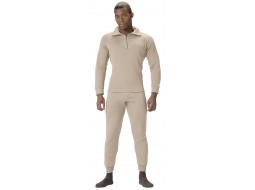 ROTHCO ECWCS POLY ZIP COLLAR TOP - SAND