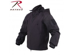 ROTHCO CONCEALED CARRY SOFT SHELL JACKET-BLACK  
