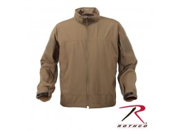 ROTHCO COVERT OPS LTWEIGHT SOFT SHELL JKT-COYOTE