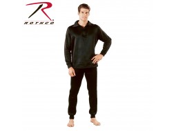 ROTHCO ECWCS POLY ZIP TOP - BLACK 