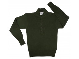 ROTHCO 5-BUTTON ACRYLIC SWEATER   