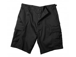 ROTHCO BDU SHORT P/C - BLACK  