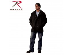 ROTHCO PEA COAT - BLACK  