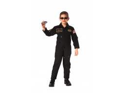 ROTHCO KIDS AVIATOR FLIGHT COVERALL - BLACK