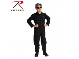 ROTHCO KIDS FLIGHT COVERALL - BLACK    