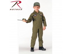 ROTHCO KIDS AVIATOR FLIGHT COVERALL - OLIVE DRAB