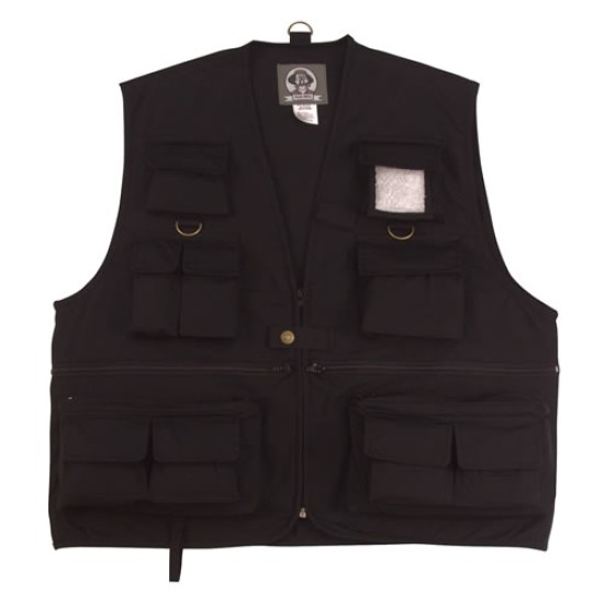 ROTHCO UNCLE MILTY VEST - BLACK   