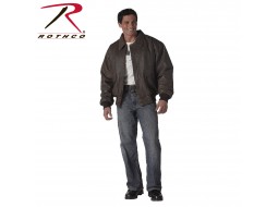 ROTHCO A2 LEATHER FLIGHT JACKET - BROWN