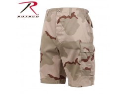 ROTHCO BDU SHORT P/C - TRI-COLOR CAMO  