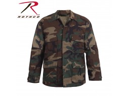 ROTHCO BDU SHIRT - WOODLAND CAMO  