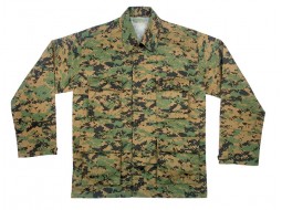 ROTHCO BDU SHIRT - WOODLAND DIGITAL   