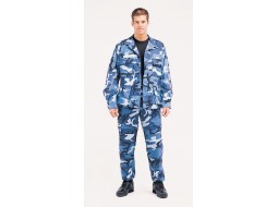 ROTHCO BDU SHIRT - SKY BLUE CAMO  