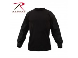 ROTHCO COMBAT SHIRT - BLACK   