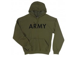 ROTHCO ARMY PULLOVER HOOD SWEATSHIRT - OD  