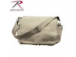 ROTHCO HW CANVAS CLASSIC MESSENGER BAG - KHAKI  