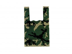 MEDIUM SHOPPING BAG - WOODLAND CAMO (100 PK)    